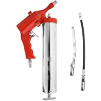 Pistola engrasadora neumática 1-4&quot-400cc Pistola de engrase de aire de zinc Herramienta de engrase de cartucho de…